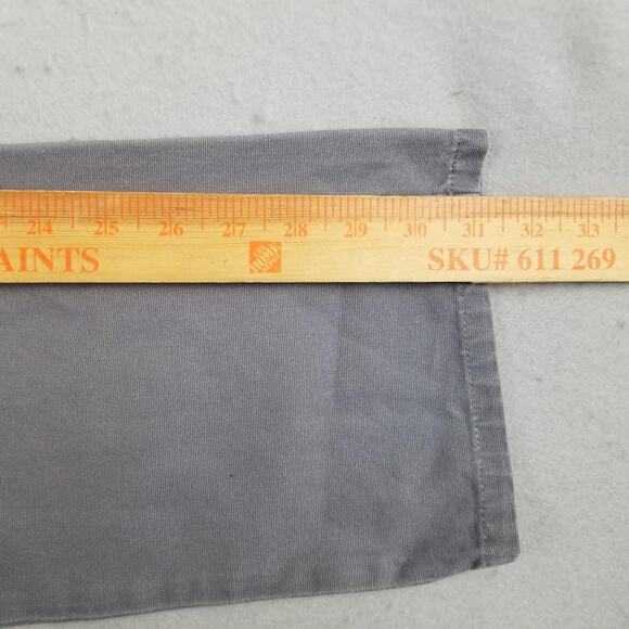 Vineyard Vines Pants Mens 30x32 Gray 5-Pocket Twill Chino Casual Straight Leg - Picture 12 of 14
